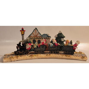 Vintage Holiday Collection Santa's Express Train In Original Box